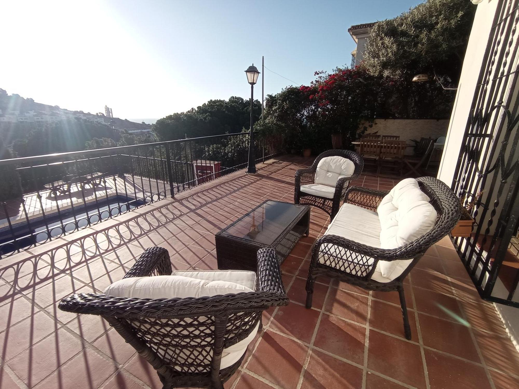 Apartamento En Villa Con Piscina Màlaga Exteriér fotografie